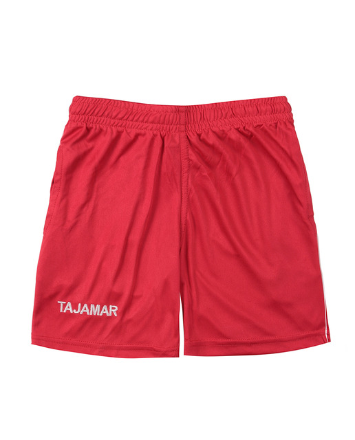 pantalón corto rojo