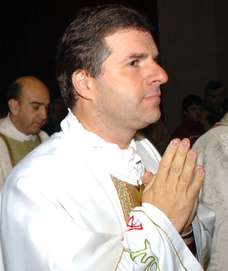 Pablo Domínguez (COU 1984) en la Misa de acción de gracias del 50 aniversario