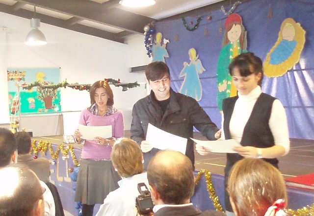 Los padres recibieron un diploma al final del curso