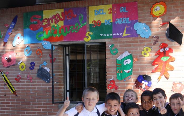 Todas las clases se decoraron con la Semana Cultural