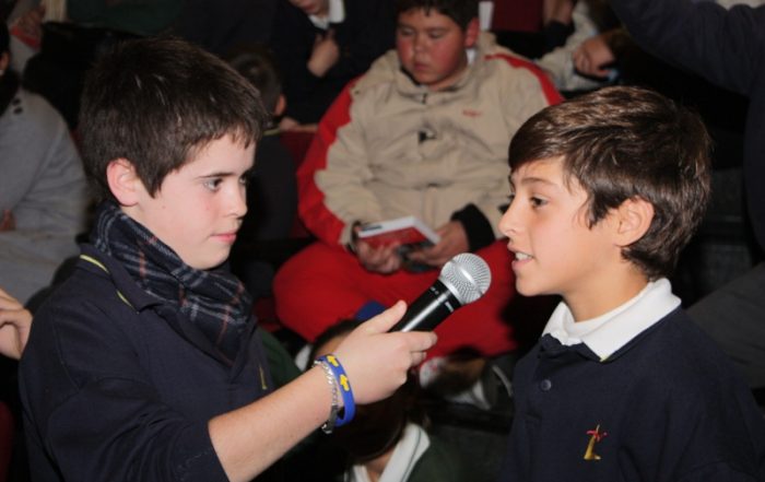 Los asistentes hicieron preguntas a Gerardo y Vicente