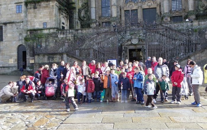 Camino de Santiago con familias