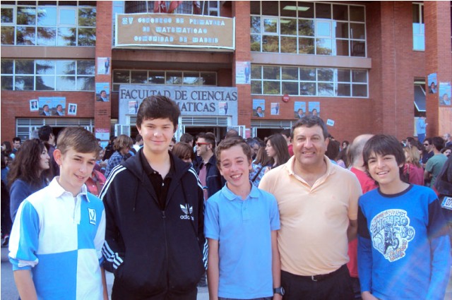J. Ortín, C. Arroyo, R. Molina, D. Ángel Madrid y D. Maeso.