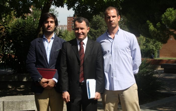 Alejandro, Darci y Alfonso