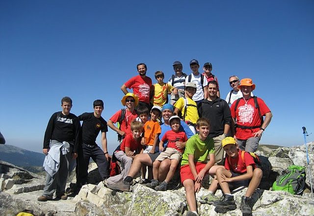 En la cumbre de La Maliciosa