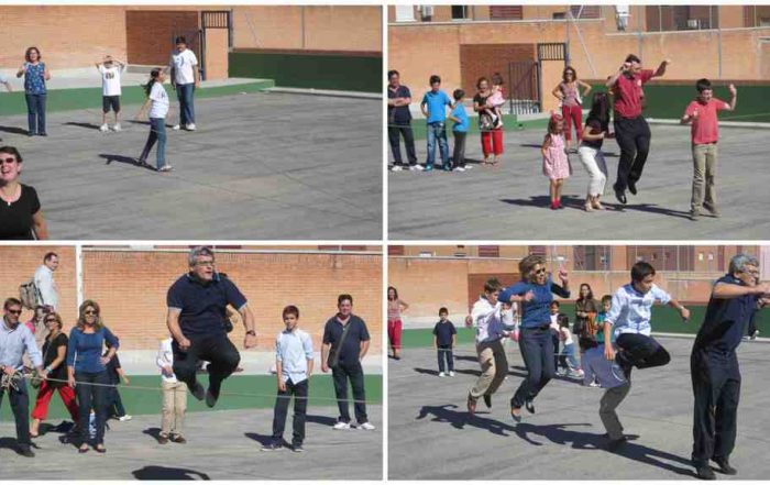 Gymkana familiar en Secundaria