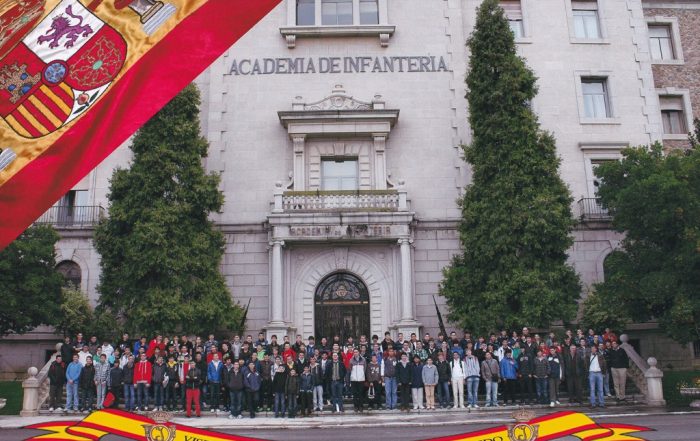 En la Academia de Infantería