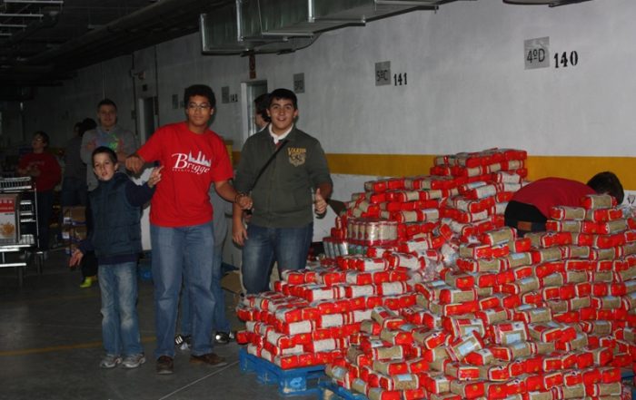 Campaña de Navidad de recogida de alimentos