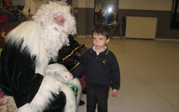 Los Reyes Magos llegaron a los pequeños