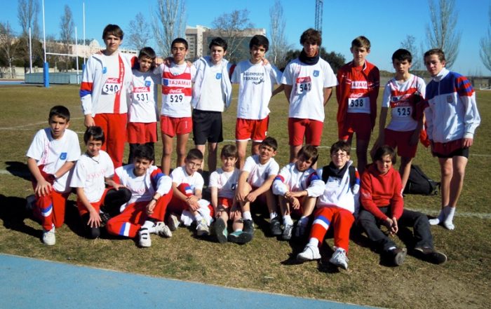 Equipo del Campeonato escolar de Alcobendas