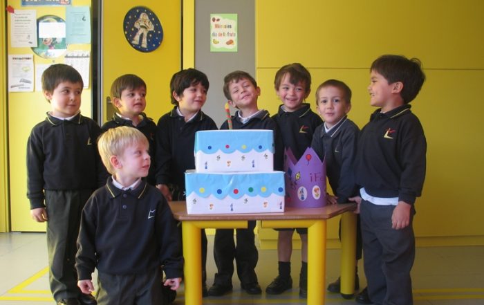 Cumpleaños de enero en Infantil