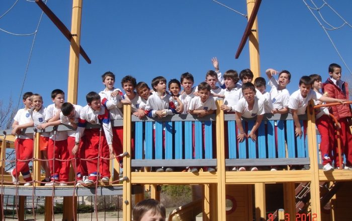 4º de Primaria en el Parque Juan Carlos I