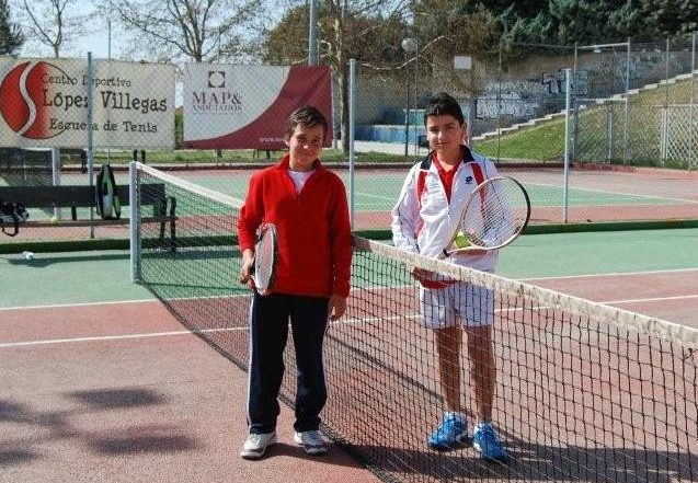 La escuela de tenis ya compite