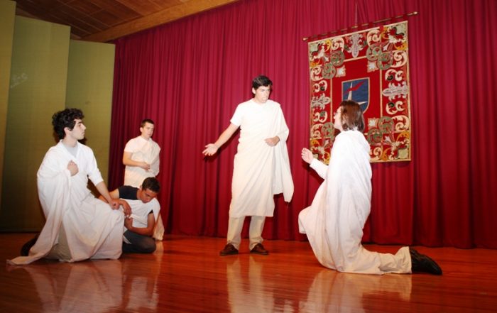 El Grupo Perkeo representó Julio César, de Shakespeare