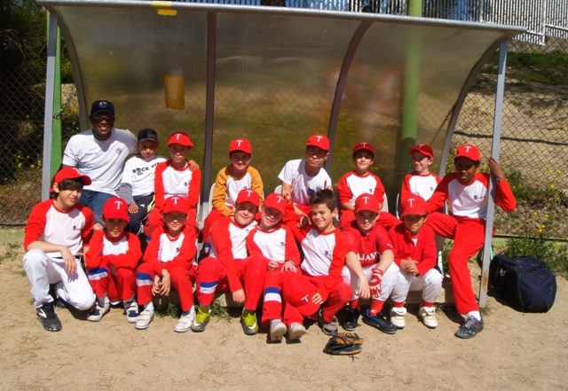 Equipo alevín de béisbol