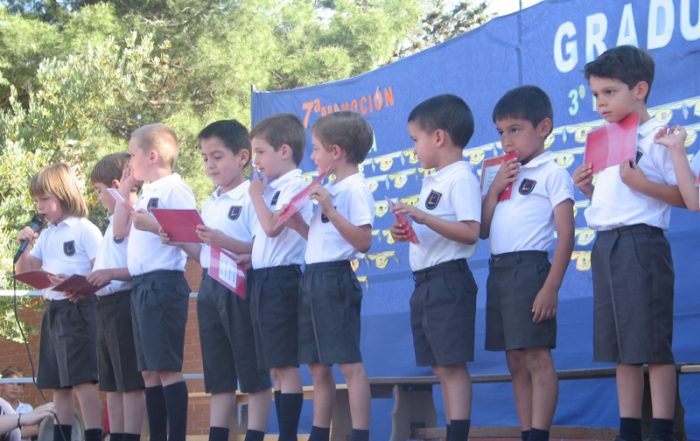 Graduación de los alumnos de 3º Infantil