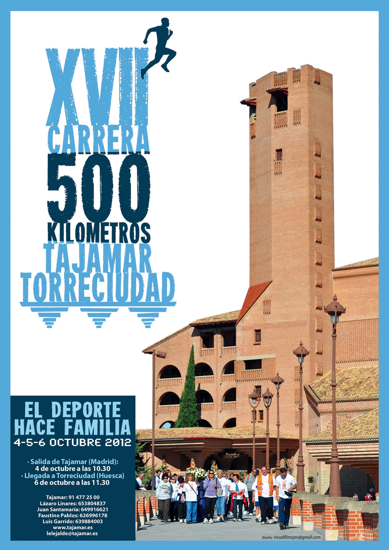 Cartel Carrera 500 kms