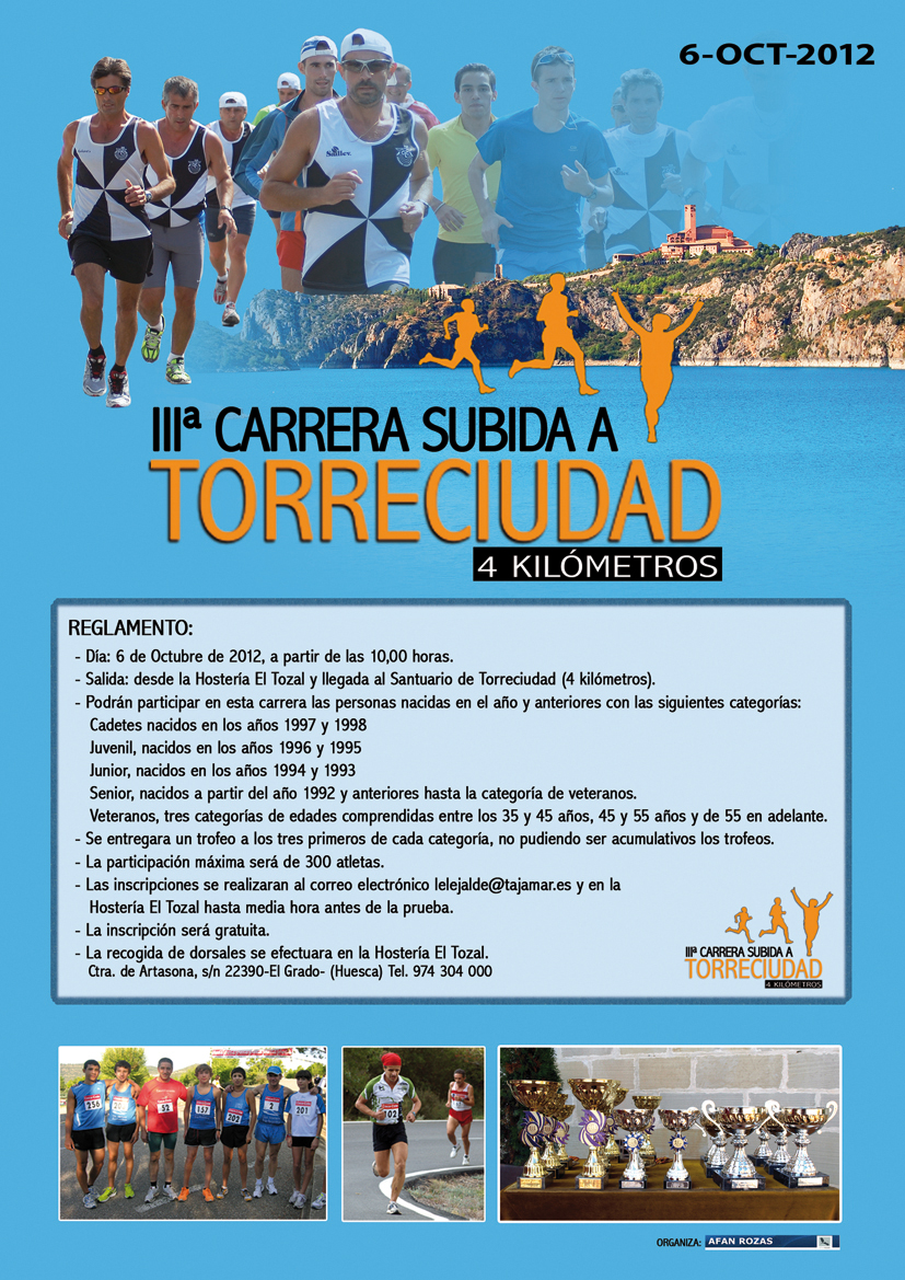 Cartel Subida Torreciudad