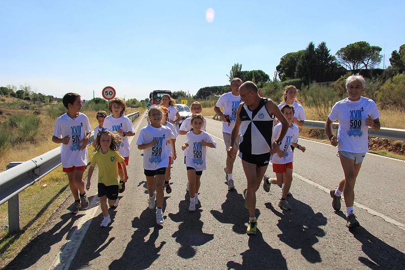 Carrera 500 kms relevos 2012
