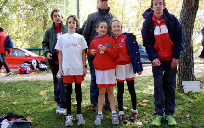 Los cinco hermanos Molina Madrid (Rodrigo, Fernando, Javier, Ignacio y Santiago)
