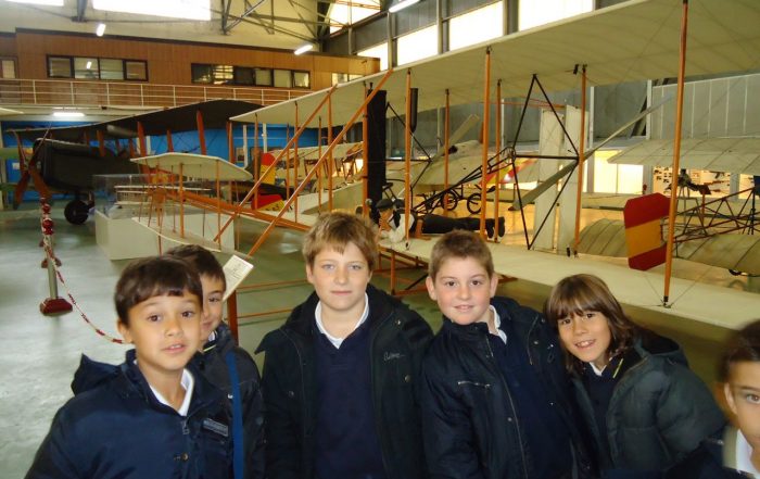4º de Primaria en el museo del aire