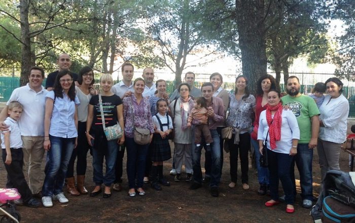Merienda con familias en 2º Infantil