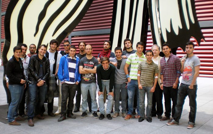 Alumnos de DYPE2 en el Reina Sofía