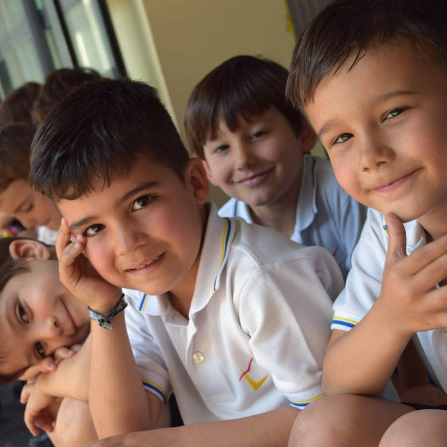 Alumnos del colegio Infantil Tajamar