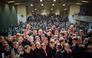 Concierto del Coro de Tajamar en su colegio.