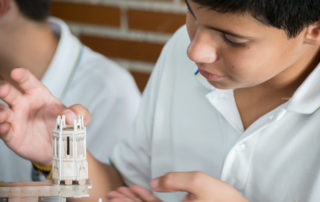 Aprender Historia con las maquetas en el colegio concertado bilingüe de Madrid Tajamar