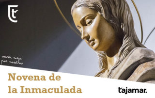 Cartel de la Novena de la Inmaculada 2019. Tajamar