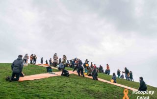 Familias protestan ley celaá